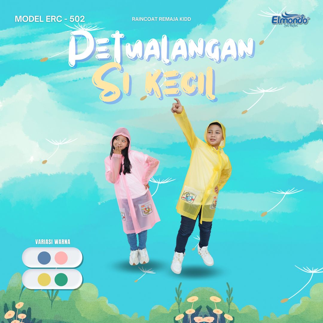Jas Hujan Ponco Anak Kidd 502
